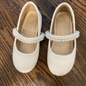 Flower girl shoes toddler size 8